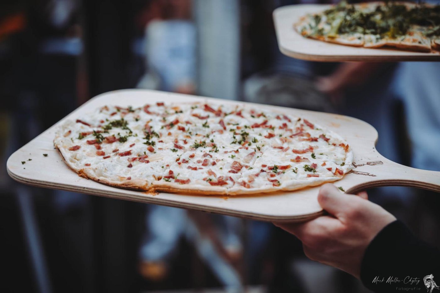 Flammkuchen frisch vom Grill